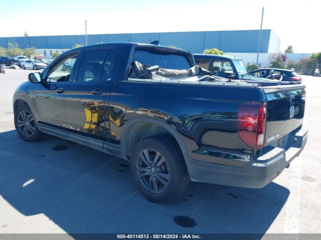 5FPYK3F19KB040927 Honda Ridgeline Sport