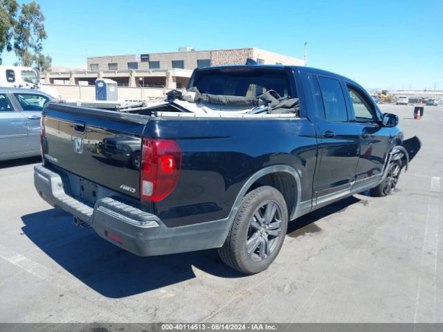 5FPYK3F19KB040927 Honda Ridgeline Sport