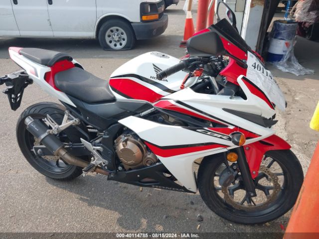 2018 HONDA CBR500 MLHPC4415J5500883
