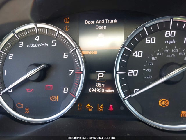 19UUB2F73HA006314 Acura Tlx Advance Package