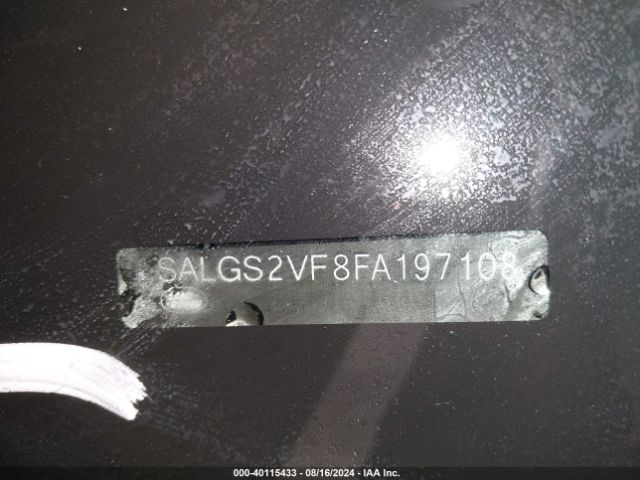 SALGS2VF8FA197108 Land Rover Range Rover 3.0l V6 Supercharged Hse