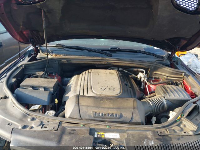 1C4SDHCTXKC769611 Dodge Durango R/t Rwd