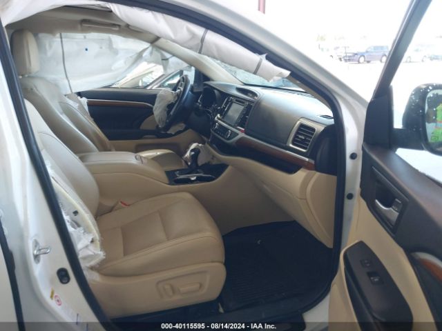 5TDDGRFH8HS031939 Toyota Highlander Hybrid Limited Platinum