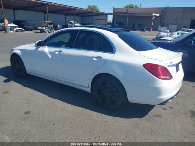 55SWF4JB6FU093406 Mercedes-Benz C 300 Luxury/sport