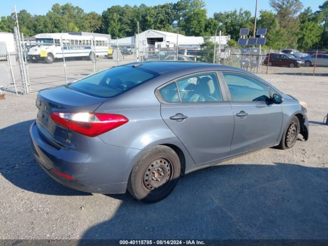 KNAFX4A62F5393072 KIA FORTE LX