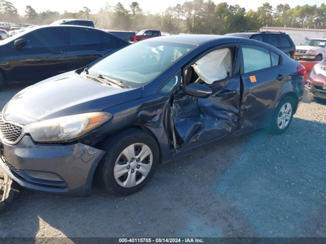 KNAFX4A62F5393072 KIA FORTE LX