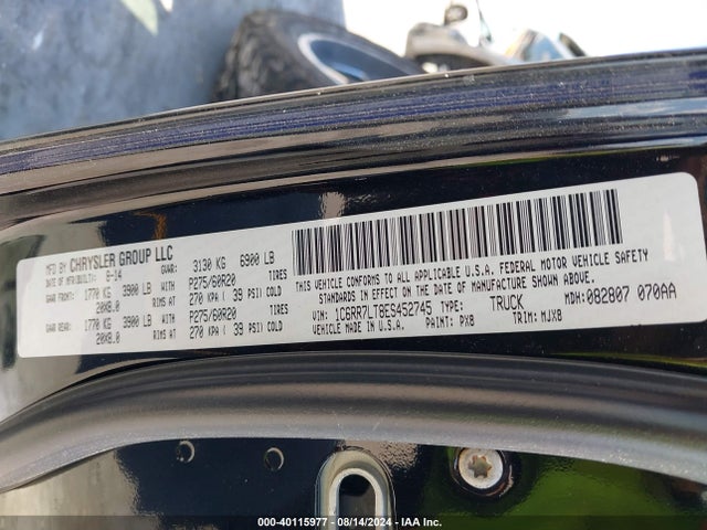 1C6RR7LT8ES452745 RAM 1500 Lone Star