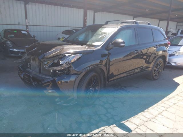 5TDJZRFH3KS964281 Toyota Highlander Se
