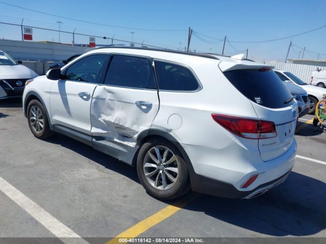 KM8SN4HF1HU230561 Hyundai Santa Fe Se