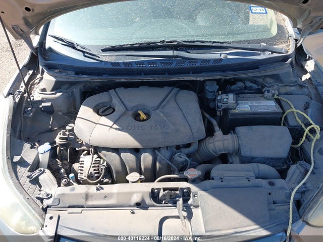 2011 Hyundai Elantra Gls მანქანა იყიდება აუქციონზე, vin: 5NPDH4AE7BH042165, აუქციონის ნომერი: 40116224