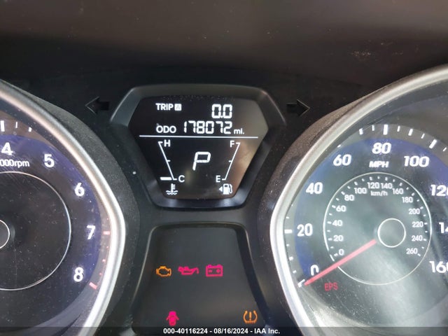 2011 Hyundai Elantra Gls მანქანა იყიდება აუქციონზე, vin: 5NPDH4AE7BH042165, აუქციონის ნომერი: 40116224