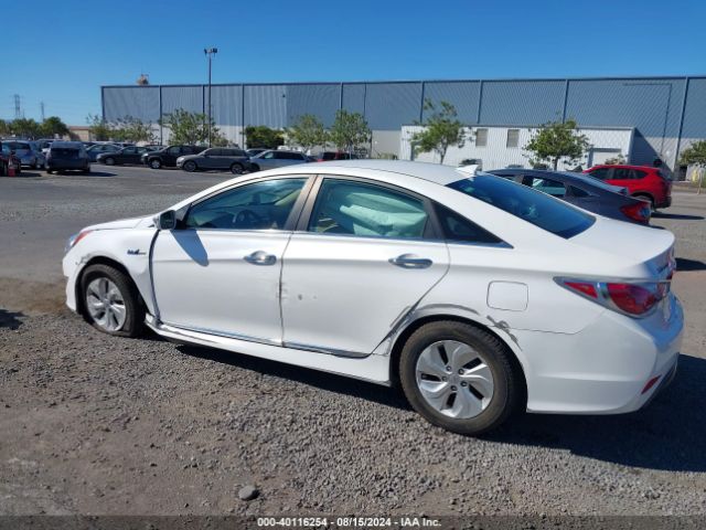 KMHEC4A47FA135660 Hyundai SONATA HYBRID