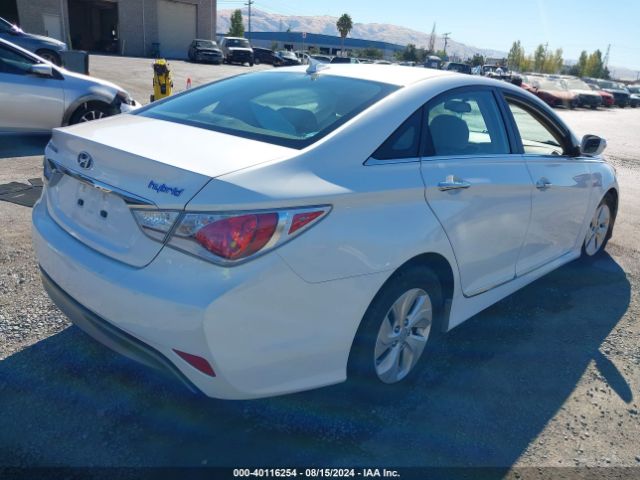 KMHEC4A47FA135660 Hyundai SONATA HYBRID