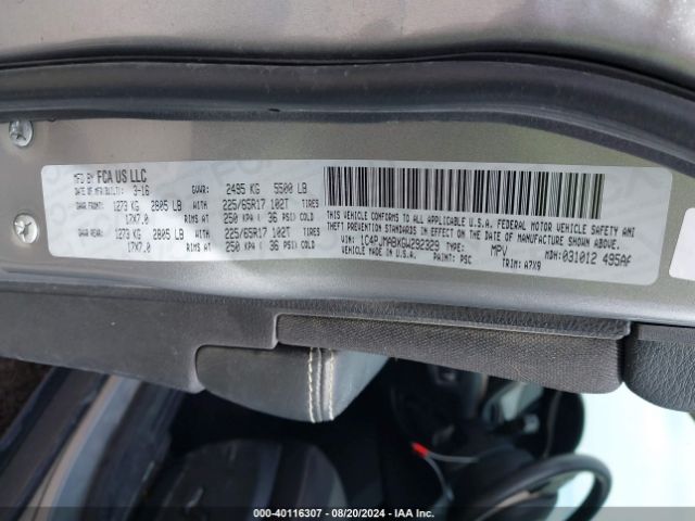 1C4PJMABXGW292329 Jeep Cherokee Sport