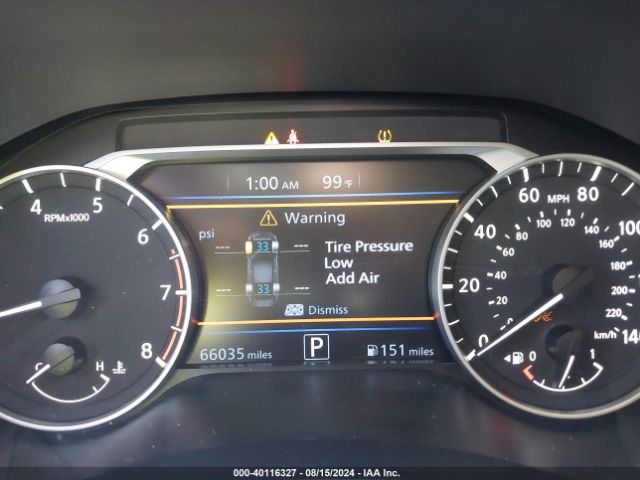 1N4BL4DV1NN365414 Nissan Altima Sv Fwd