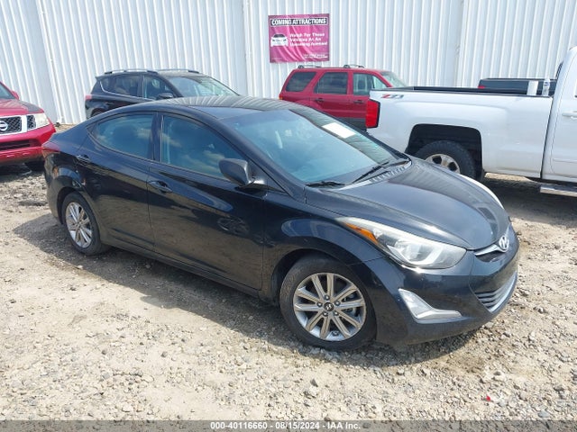 Hyundai ELANTRA SE 2014 5NPDH4AE5EH495544 Image 1