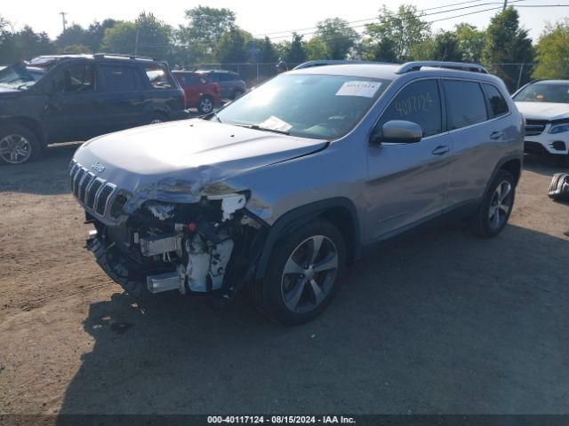 1C4PJLDB9KD300530 Jeep Cherokee Limited Fwd