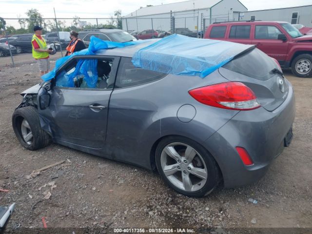 KMHTC6AD1EU183008 Hyundai Veloster Base W/black