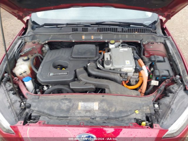 3FA6P0LU9JR238876 Ford Fusion Se Hybrid