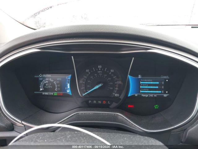 3FA6P0LU9JR238876 Ford Fusion Se Hybrid
