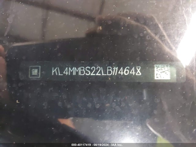 KL4MMBS22LB114648 Buick Encore Gx Fwd Preferred