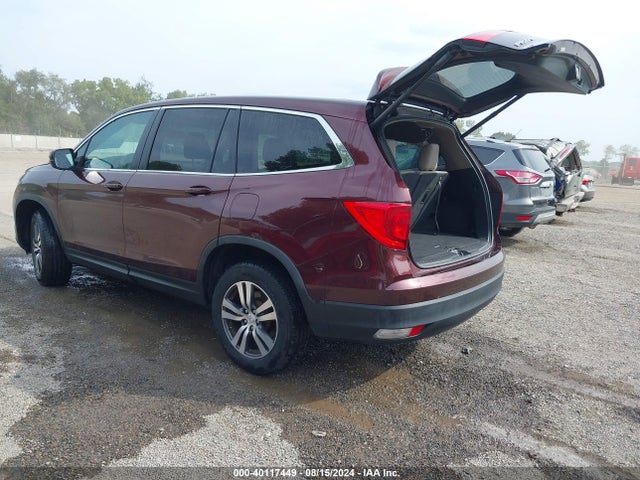 Honda Pilot Ex-l 2016 5FNYF6H57GB109359 Image 3