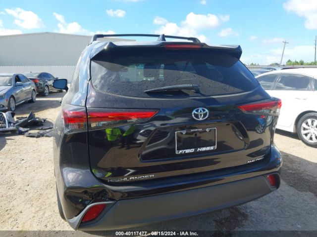 5TDGZRBH6MS121422 Toyota Highlander Xle