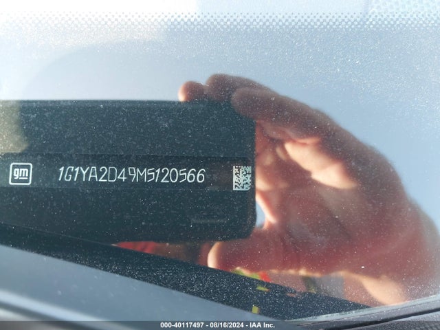 Chevrolet Corvette Stingray Rwd  1lt 2021 1G1YA2D49M5120566 Image 9