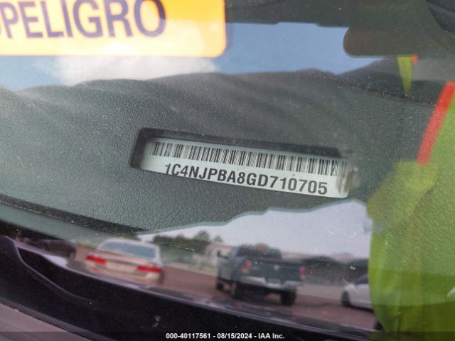 1C4NJPBA8GD710705 Jeep Patriot Sport Se