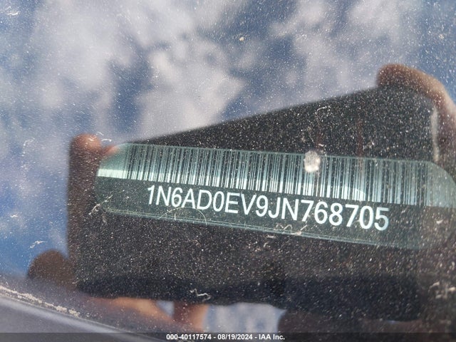 Nissan Frontier Sv V6 2018 1N6AD0EV9JN768705 Image 9