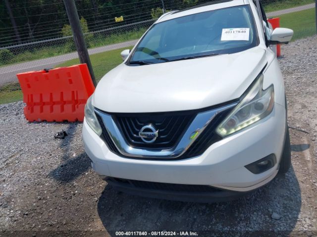 5N1AZ2MG9FN204557 Nissan Murano Platinum