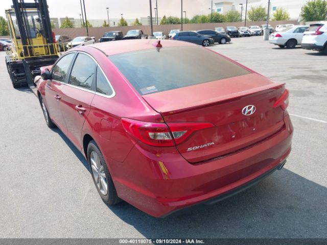5NPE24AFXGH269940 Hyundai SONATA SE