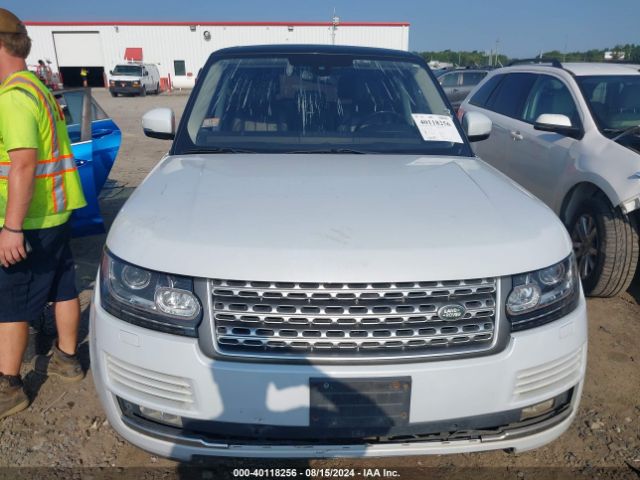 SALGS2VF9GA253588 Land Rover Range Rover 3.0l V6 Supercharged Hse