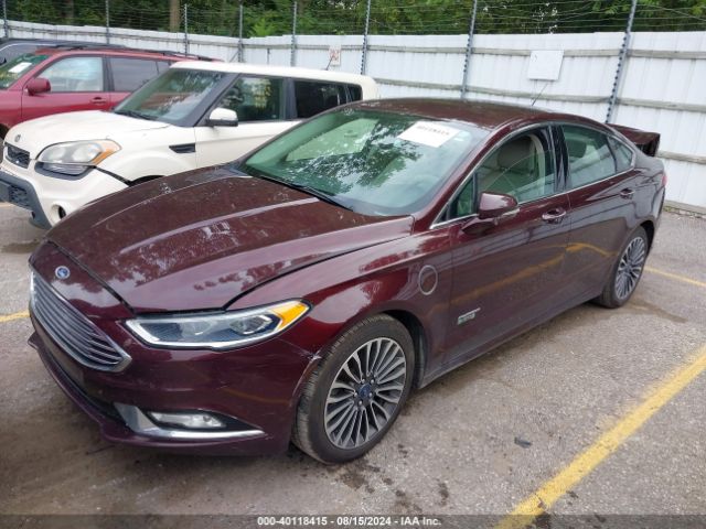 3FA6P0PU2HR104540 Ford Fusion Energi Se Luxury