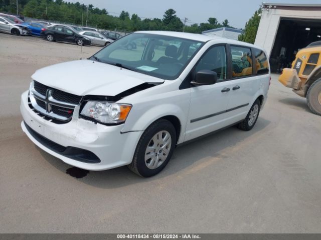 2C4RDGBG6ER130604 Dodge Grand Caravan American Value Pkg