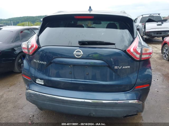 5N1AZ2MH7JN161189 Nissan MURANO SV