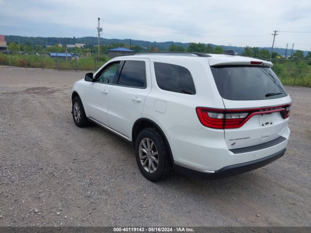 1C4RDJAG5JC307130 Dodge Durango Sxt Awd
