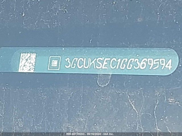 Chevrolet Silverado 1500 2lz 2016 3GCUKSEC1GG369594 Image 9