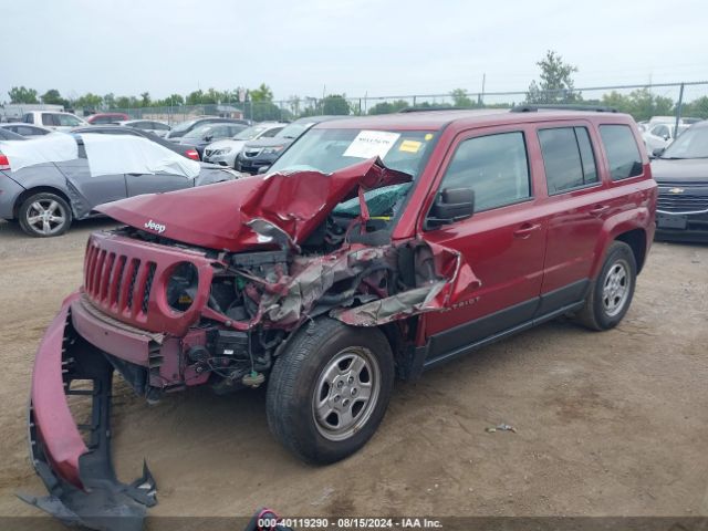 1C4NJPBAXHD150168 Jeep Patriot Sport Fwd
