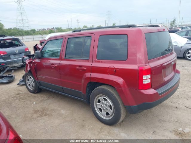 1C4NJPBAXHD150168 Jeep Patriot Sport Fwd