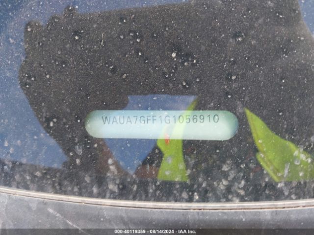 WAUA7GFF1G1056910 Audi A3 1.8t Premium