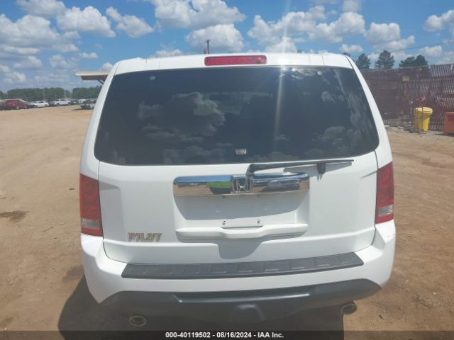 5FNYF3H77FB007073 Honda Pilot Ex-l