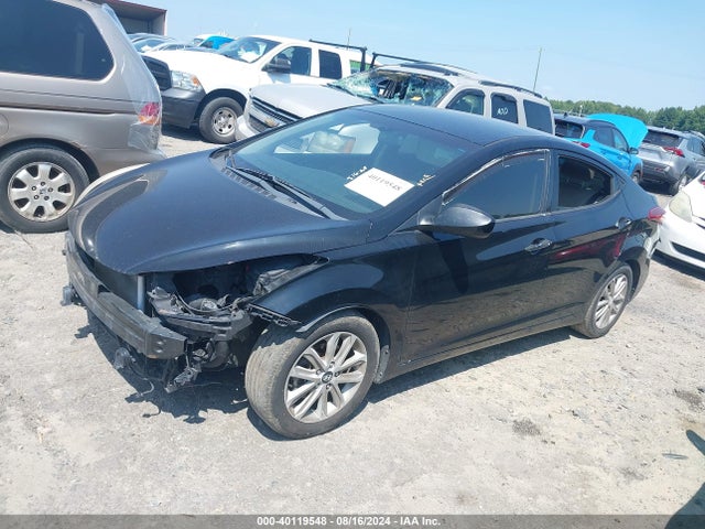 Hyundai ELANTRA SE 2014 KMHDH4AE0EU084411 Image 2