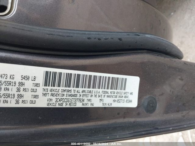 3C4PDCDG1ET277634 Dodge Journey Limited