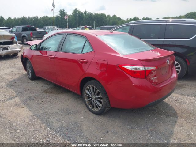 2T1BURHE9FC296362 Toyota Corolla S Premium