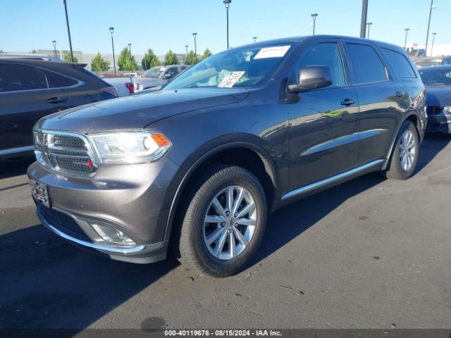 1C4RDHAG2LC410436 Dodge Durango Sxt Rwd
