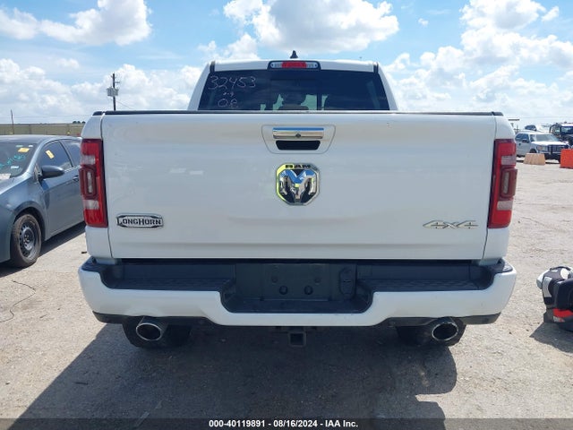 1C6SRFKT3NN342892 RAM 1500 Limited Longhorn  4x4 5'7 Box