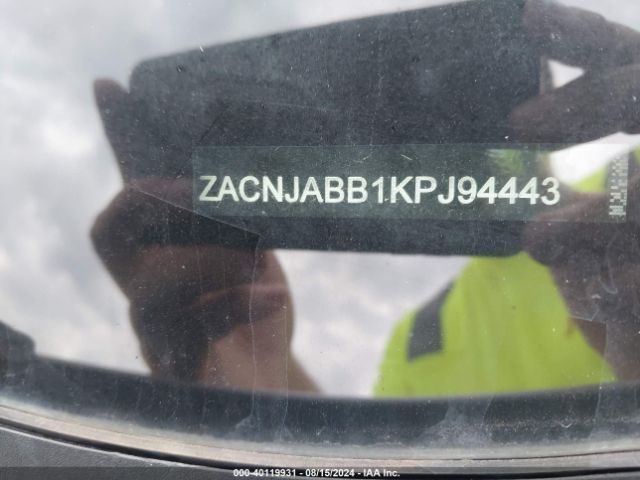 ZACNJABB1KPJ94443 Jeep Renegade Latitude Fwd
