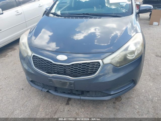 KNAFX4A63E5093135 KIA FORTE LX