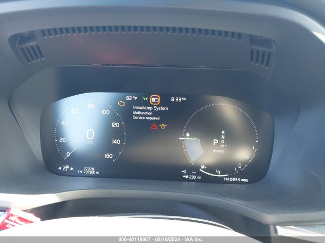 YV4BR0DMXM1846886 Volvo Xc60 Recharge Plug-in Hybrid T8 R-design